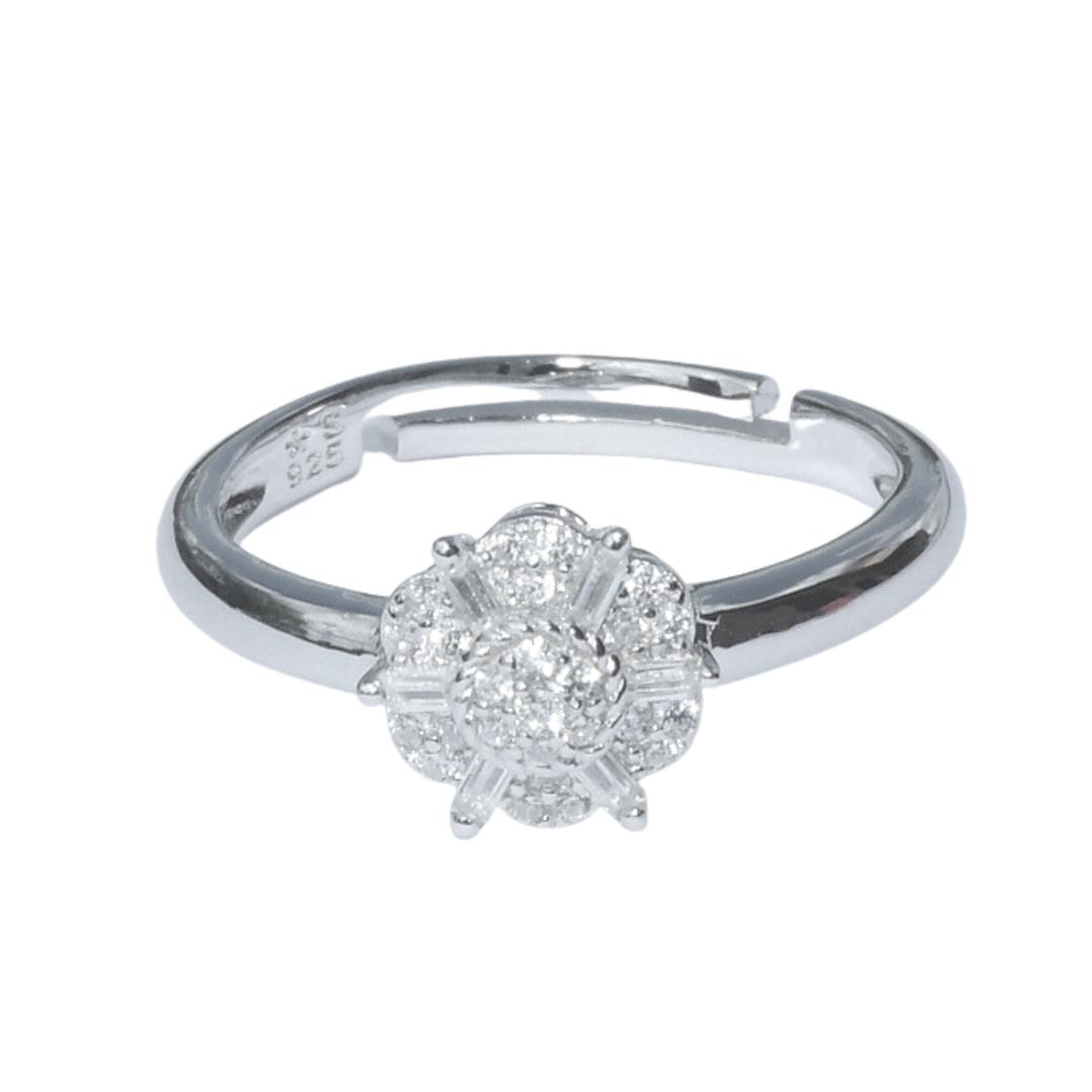 Cubic Zirconia Diamond Ring for Women and Girls 0