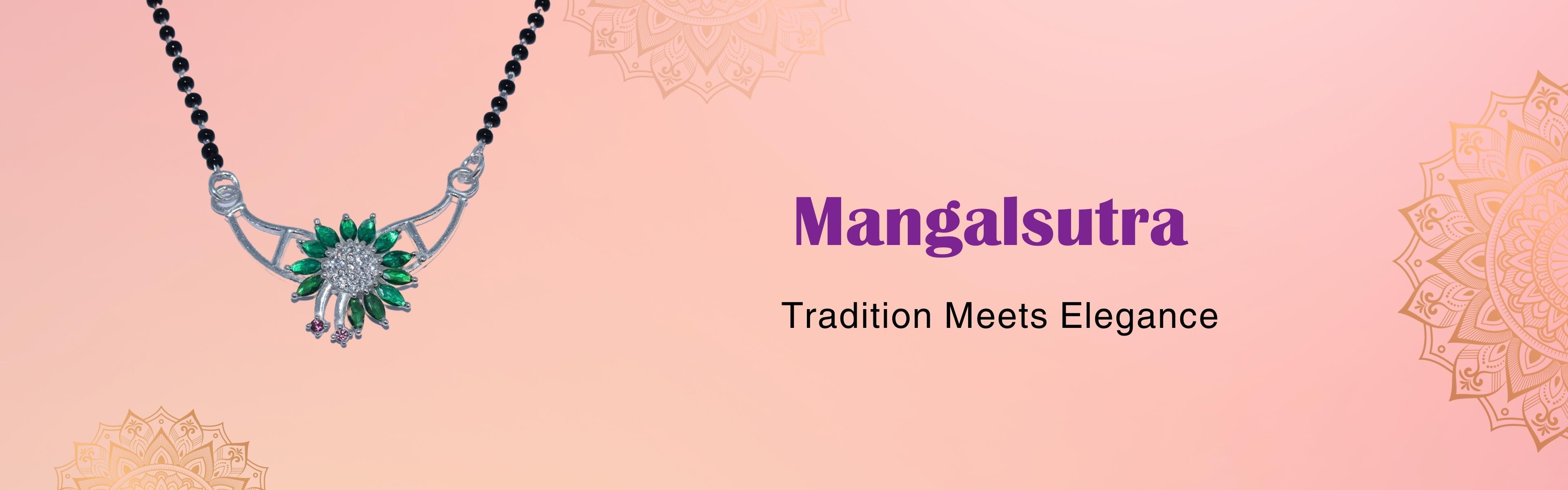 Elegant Silver Mangalsutras - Timeless Tradition Meets Modern Style | Satlaa