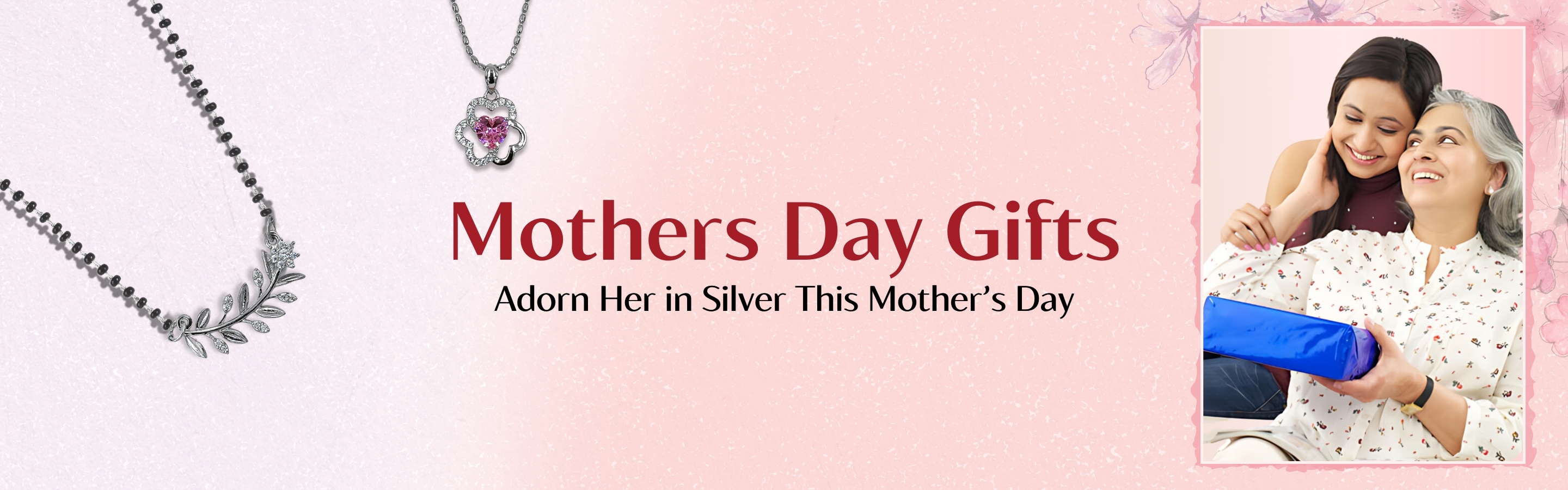 silver gift for mothers day.