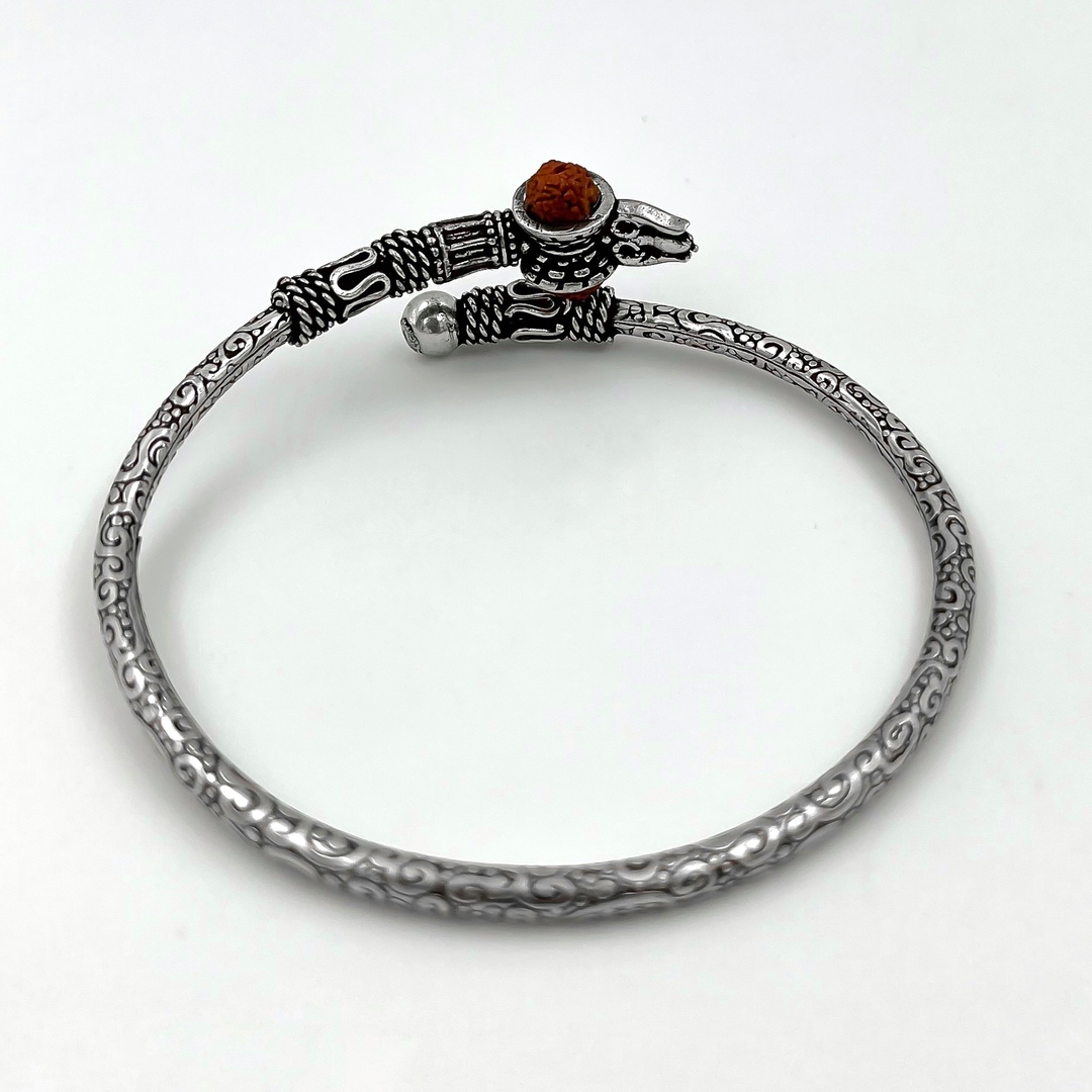 Rudraksha Trishul Damroo Adjustable Bracelet 3