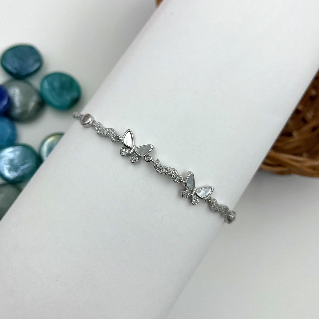 Butterfly MOP Bracelet For Women & Girls 3
