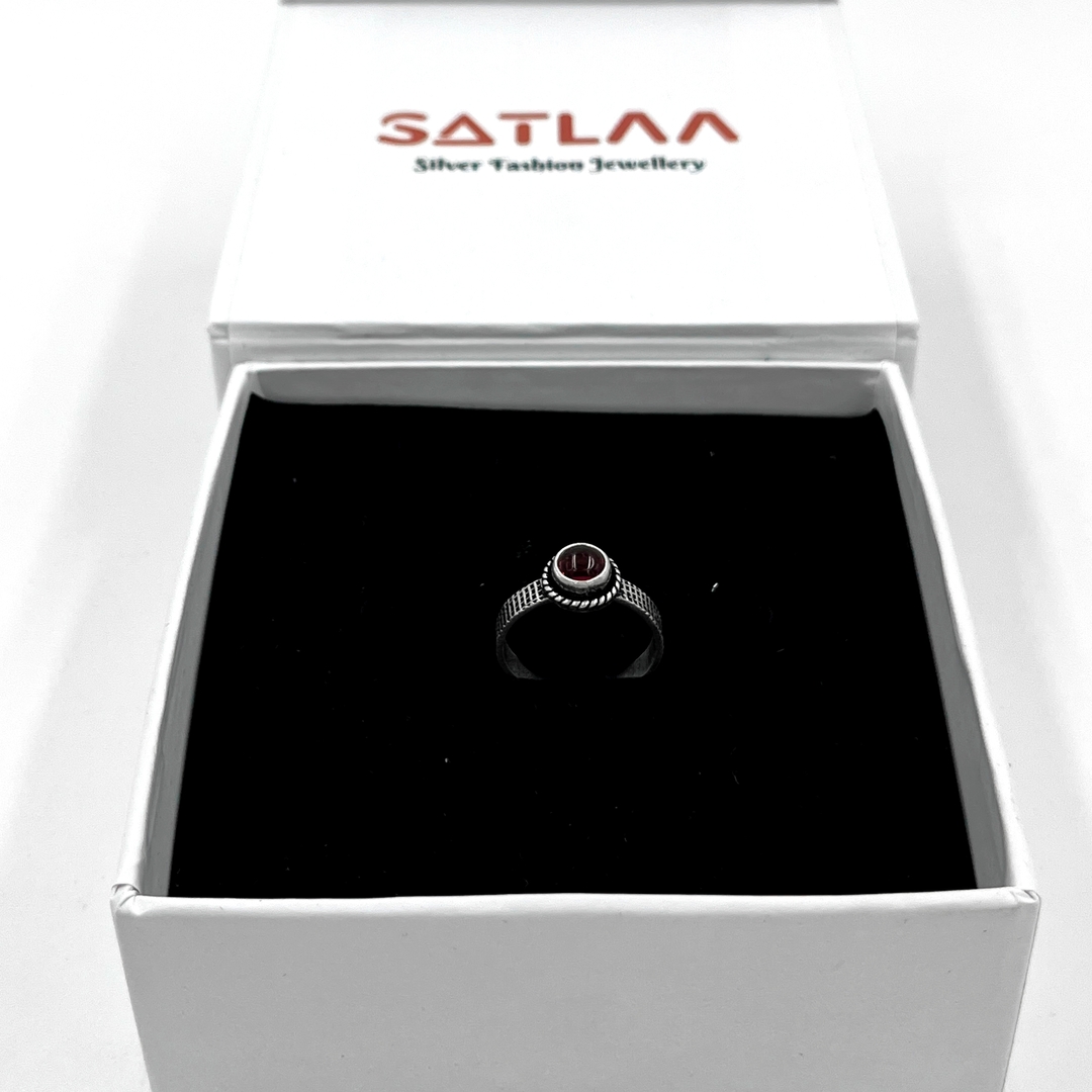 Silver Round Boho Ring for Women and Girls 3