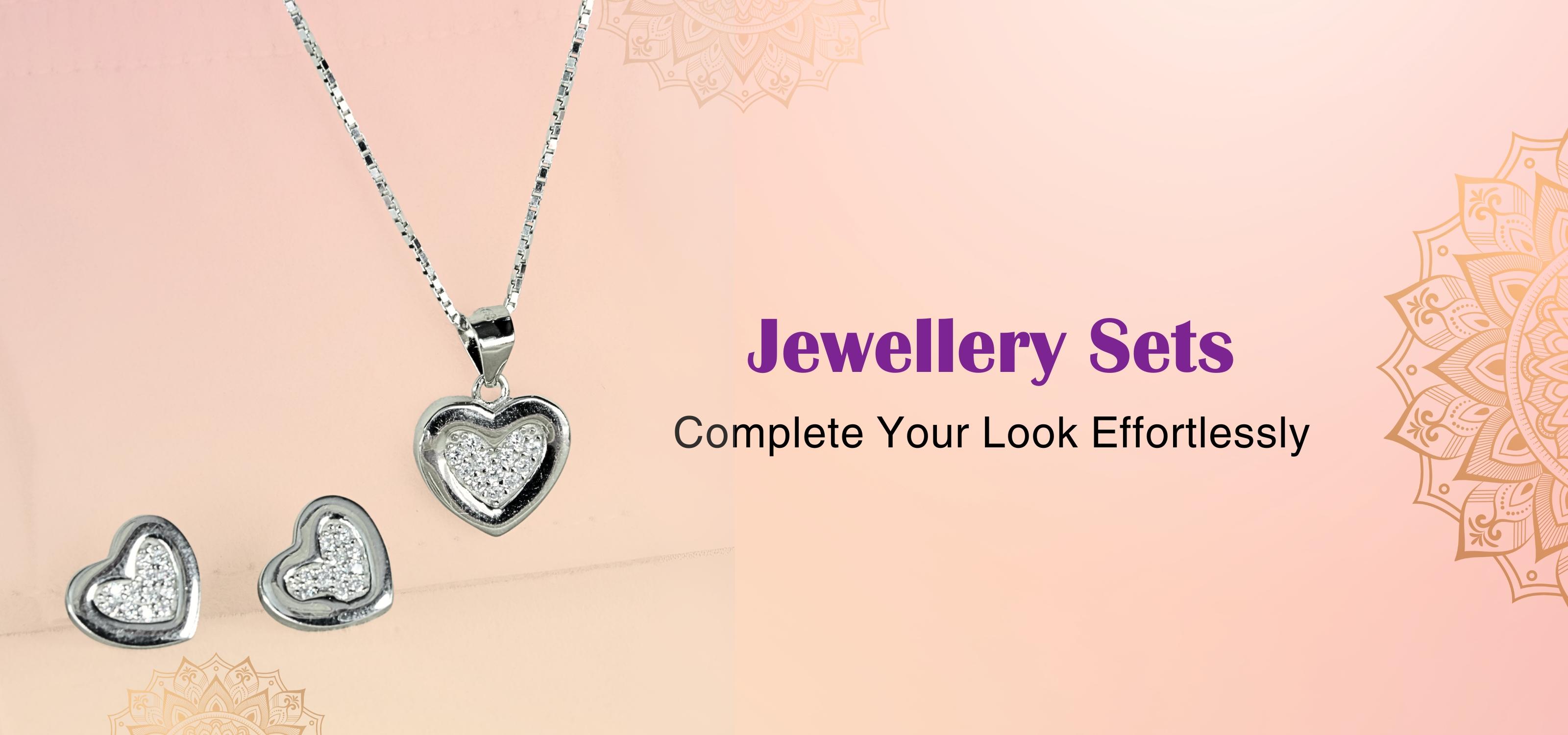 Silver Jewellery Sets | Handmade Sterling Silver Jewellery | Satlaa