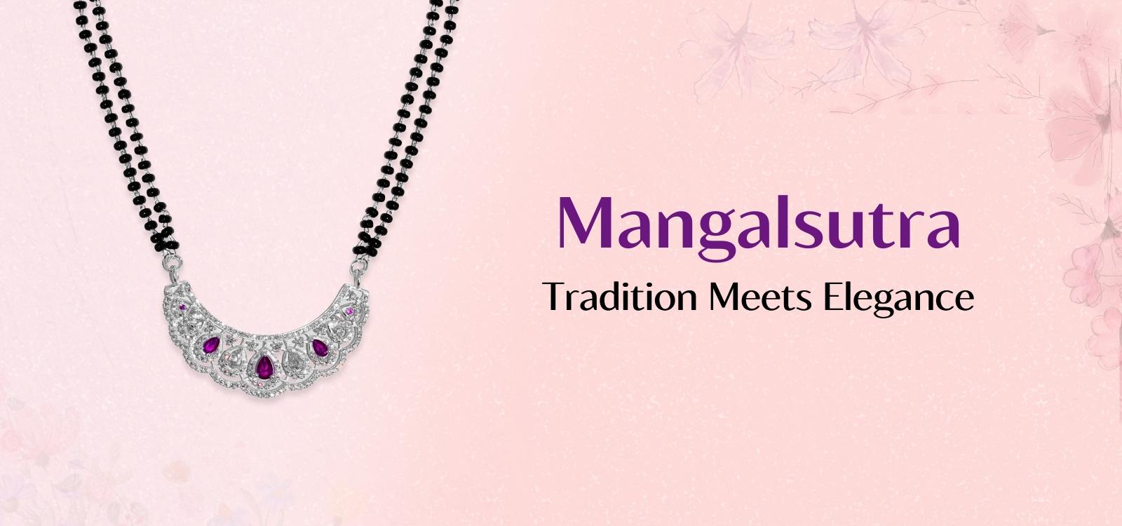 Elegant Silver Mangalsutras - Timeless Tradition Meets Modern Style | Satlaa