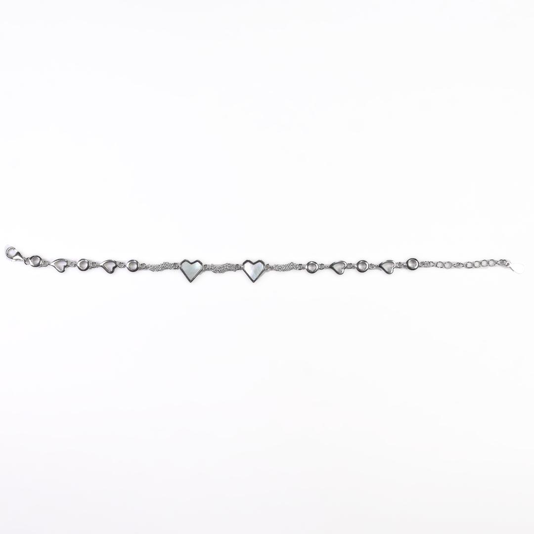 Silver Love Glow Bracelet 1