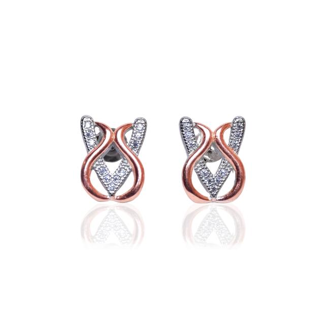 Delicate Silver Stud Earrings