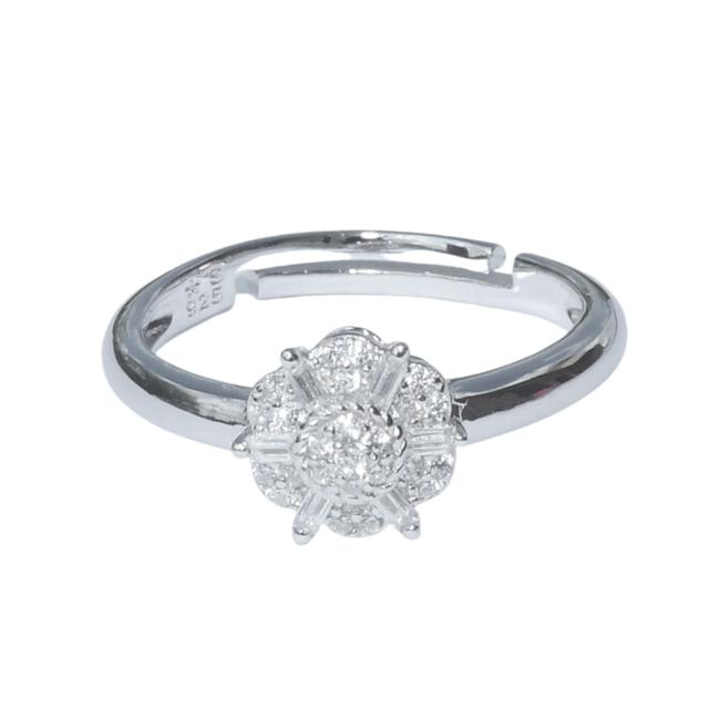 Cubic Zirconia Diamond Ring for Women and Girls