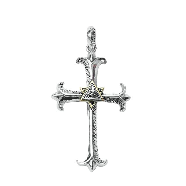 Eye of God Cross Pendant