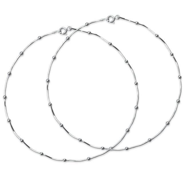 Minimal Ball Chain Anklet For Women & Girls