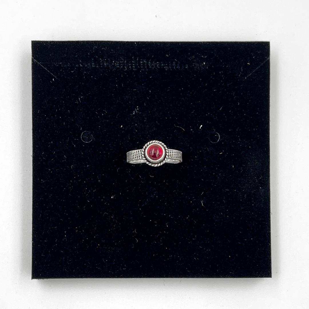 Silver Round Boho Ring for Women and Girls 2