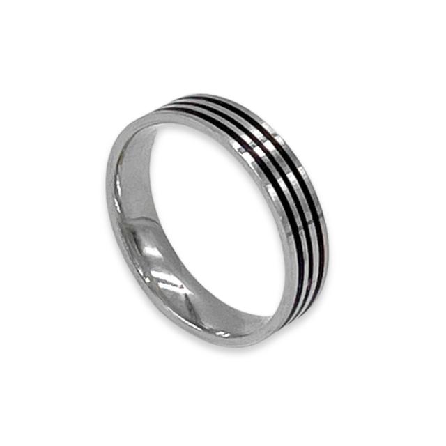 Silver Round Thumb Ring for Women and Girls