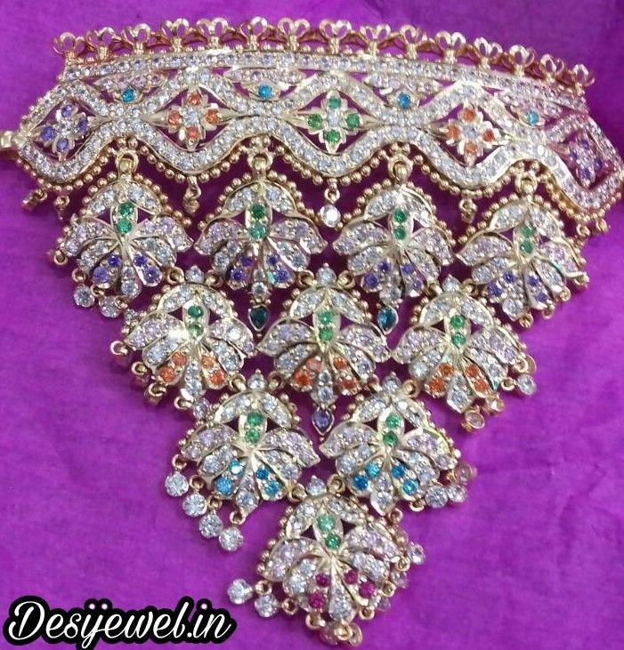 New and Latest Design of Rajasthani Desi gold Gala-Aad 