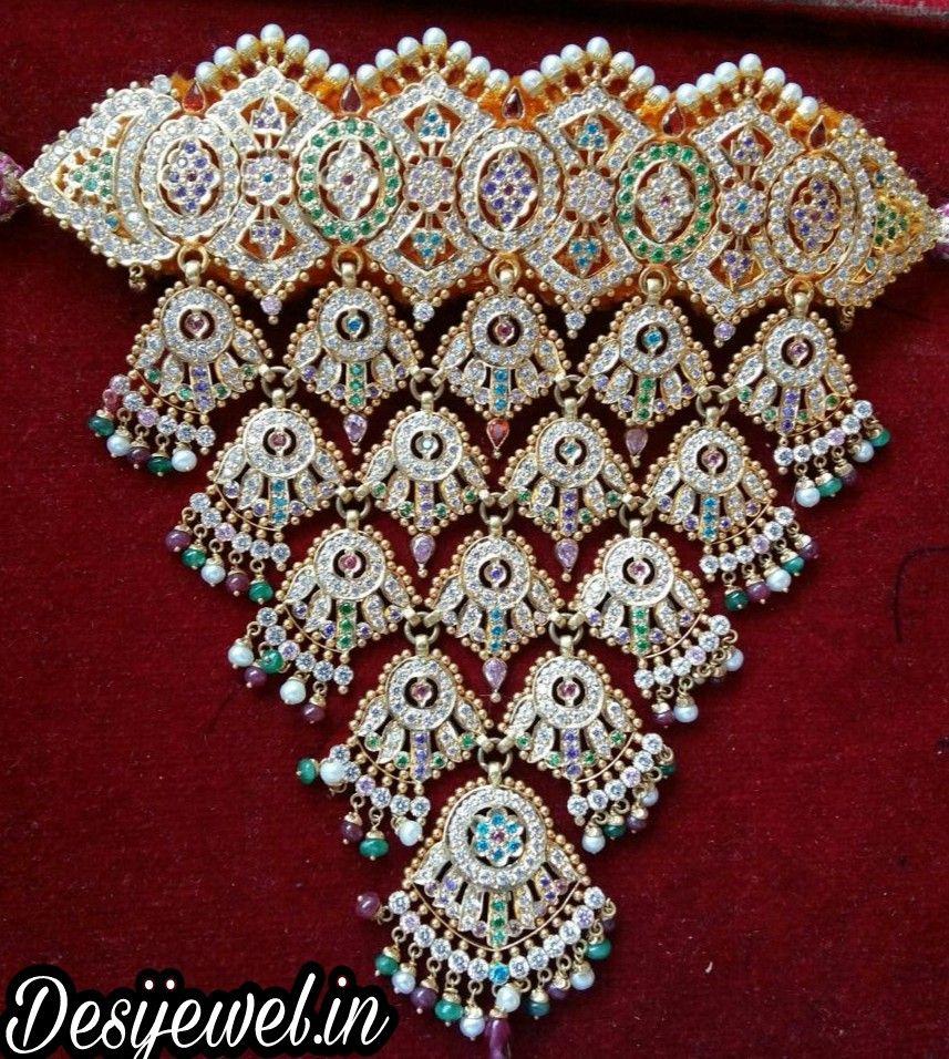 New and Latest Design of Rajasthani Desi gold Gala-Aad 