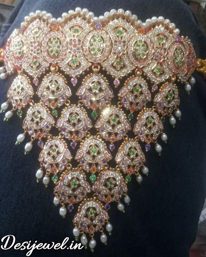 New and Latest Design of Rajasthani Desi gold Gala-Aad 