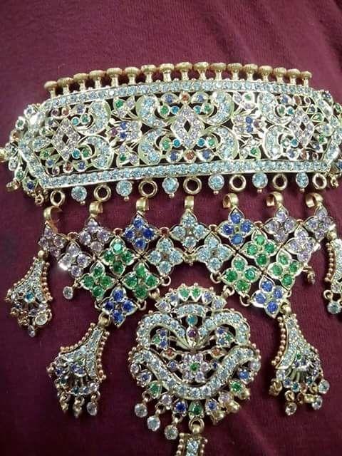 New and Latest Design of Rajasthani Desi gold Gala-Aad 