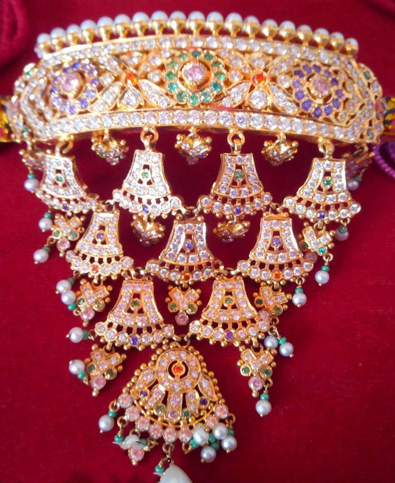 New and Latest Design of Rajasthani Desi gold Gala-Aad 