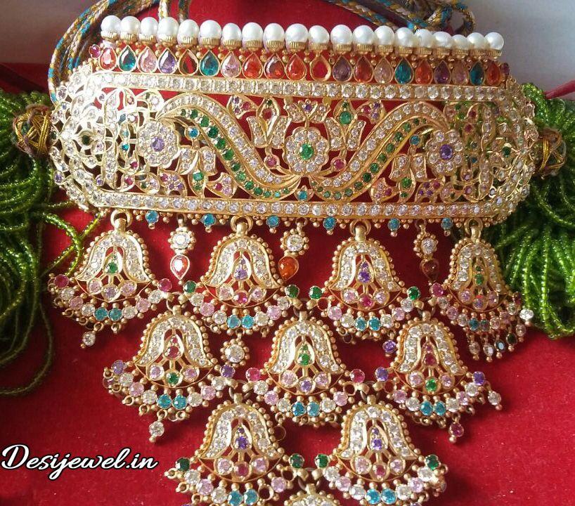 New and Latest Design of Rajasthani Desi gold Gala-Aad 