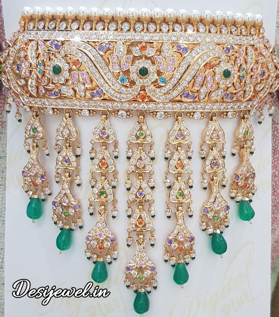 New and Latest Design of Rajasthani Desi gold Gala-Aad 
