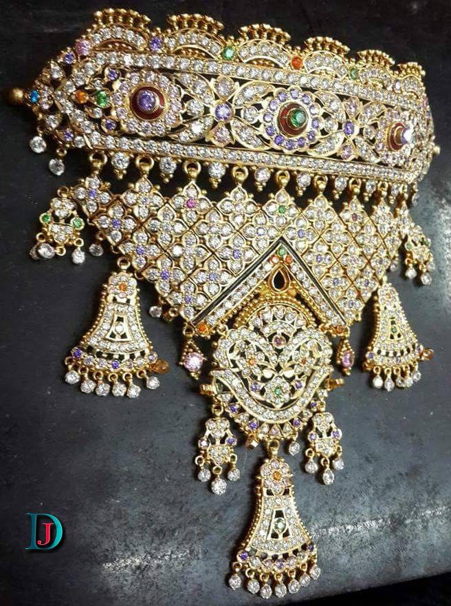 New and Latest Design of Rajasthani Desi gold Gala-Aad 