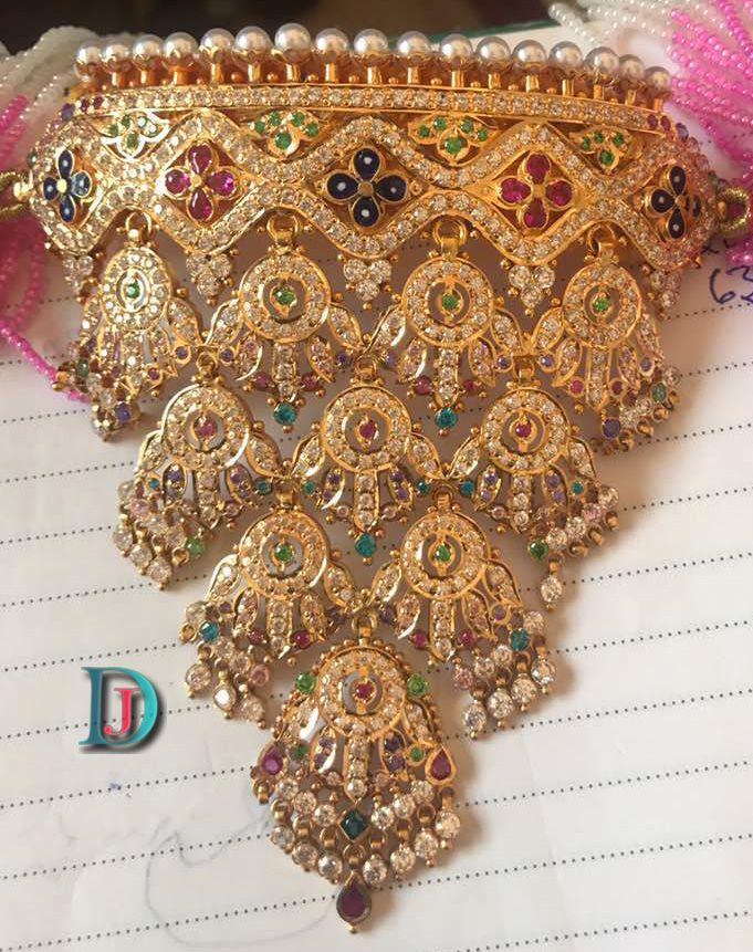 New and Latest Design of Rajasthani Desi gold Gala-Aad 
