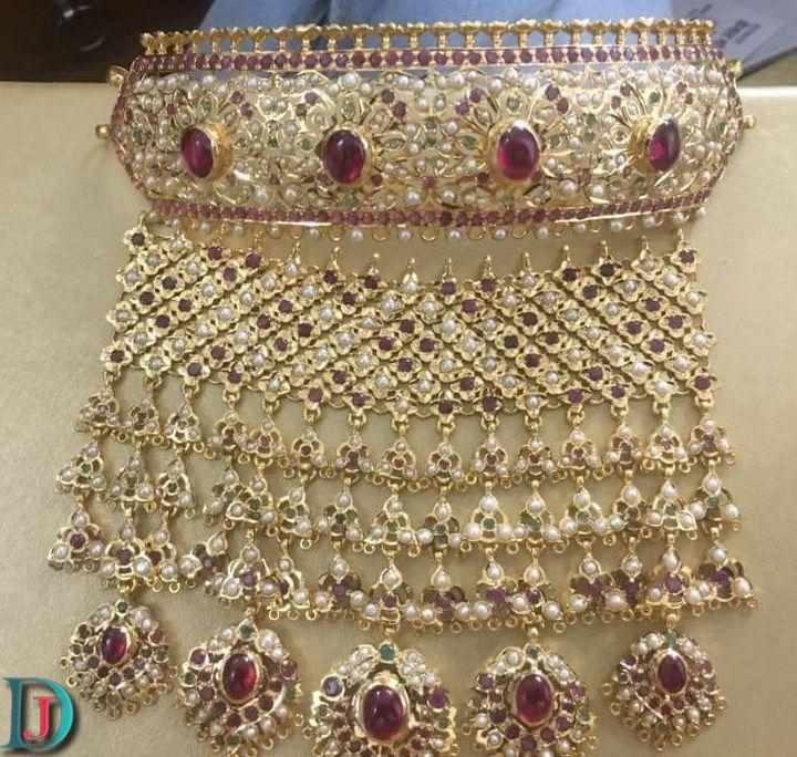 New and Latest Design of Rajasthani Desi gold Gala-Aad 