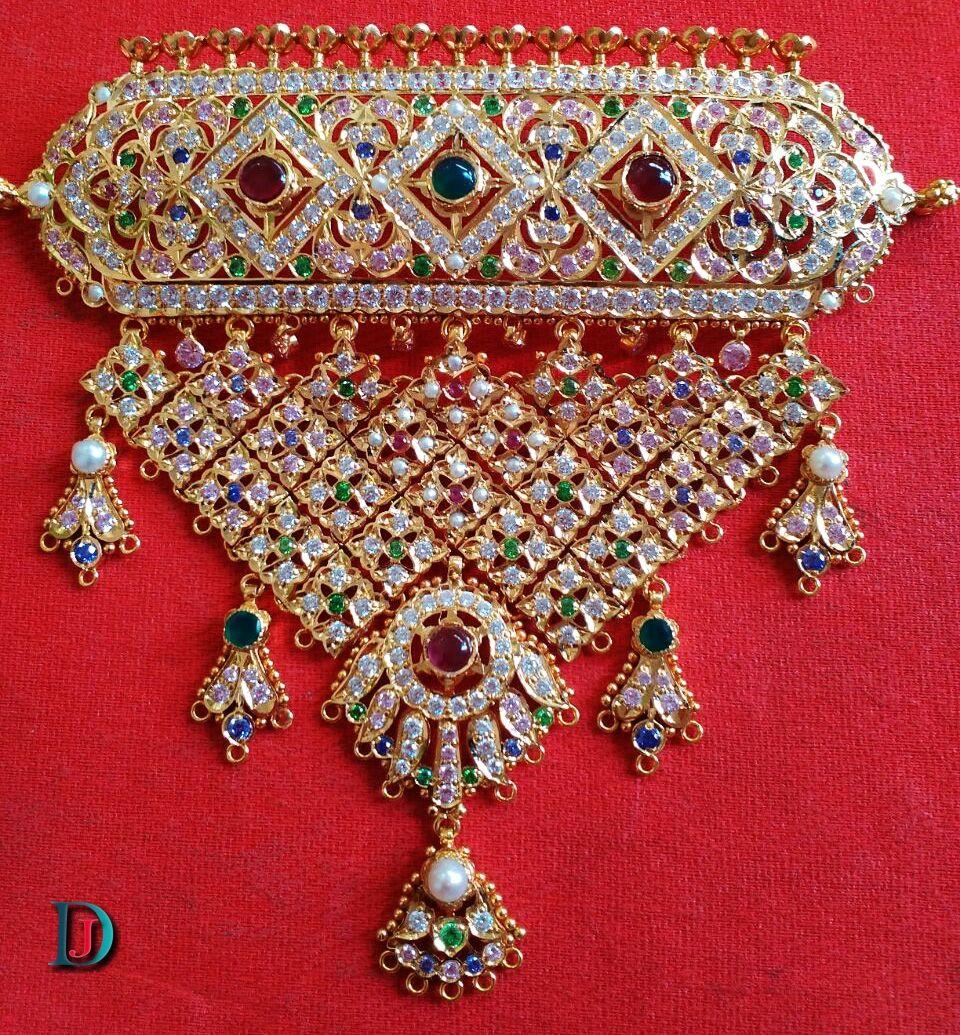 New and Latest Design of Rajasthani Desi gold Gala-Aad 