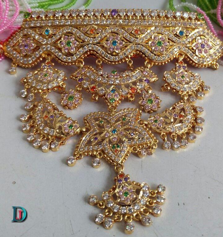 New and Latest Design of Rajasthani Desi gold Gala-Aad 