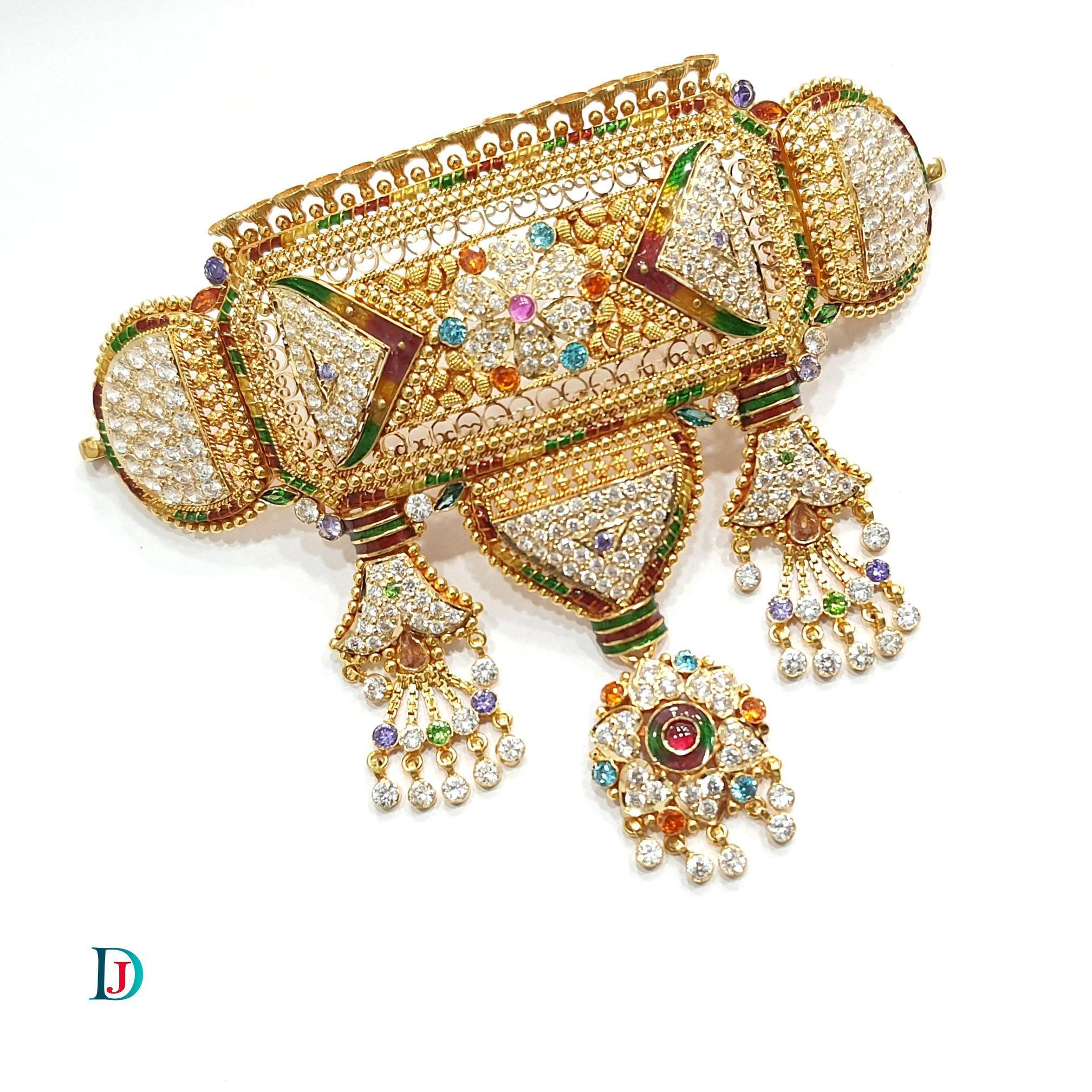 New and Latest Design of Desi Indian Rajasthani Gold Aad 