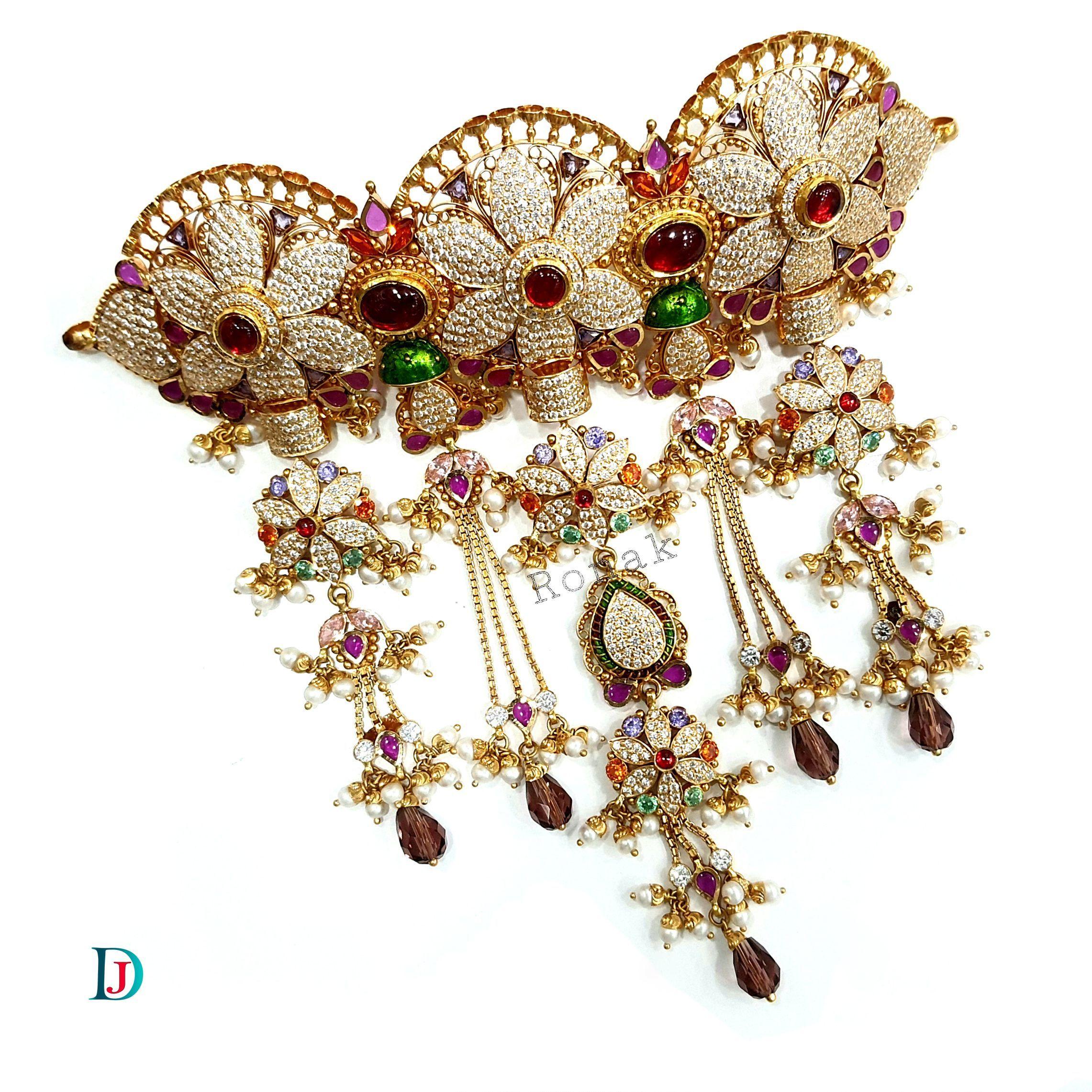 New and Latest Design of Desi Indian Rajasthani Gold Aad 