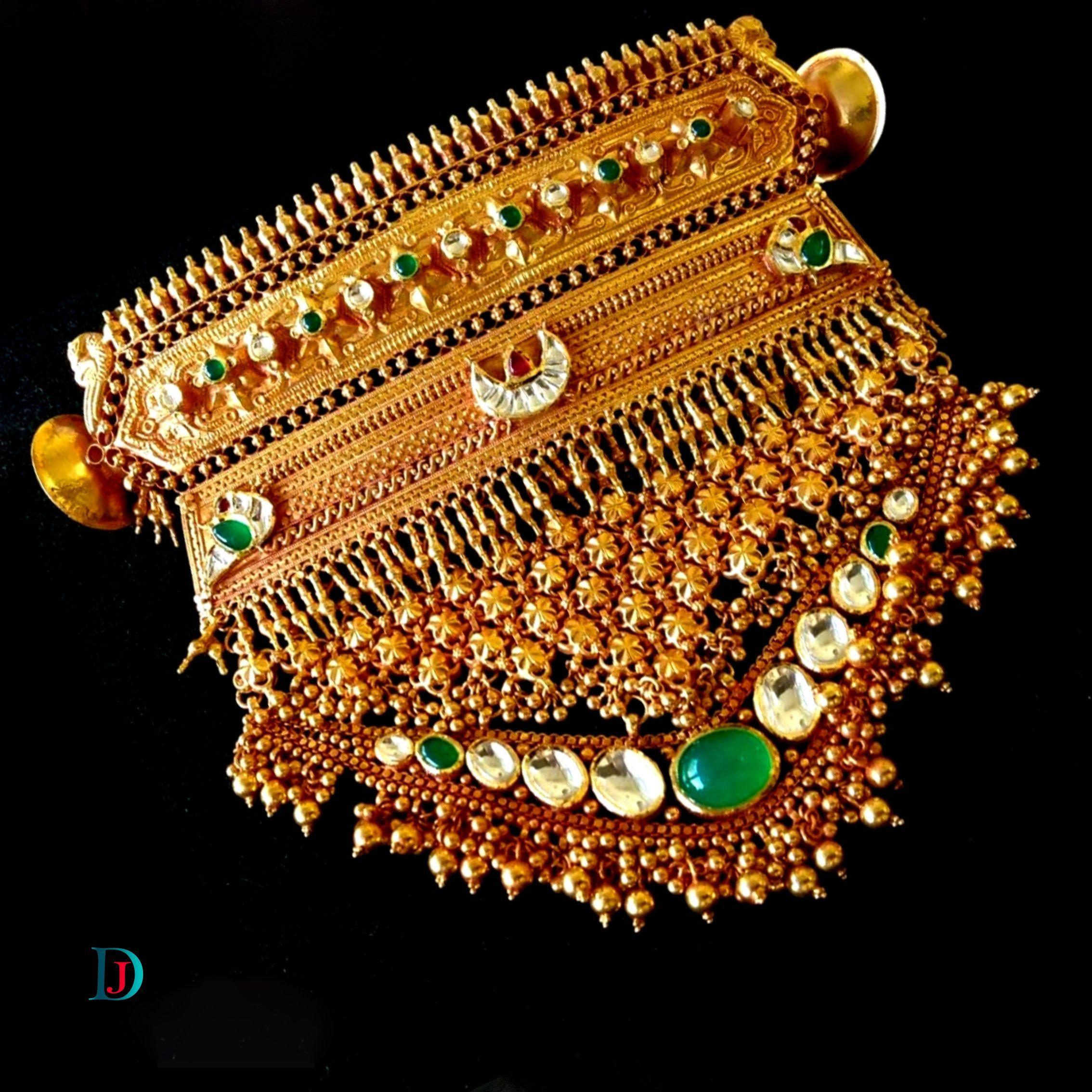 New and Latest Design of Desi Indian Rajasthani Gold Aad 