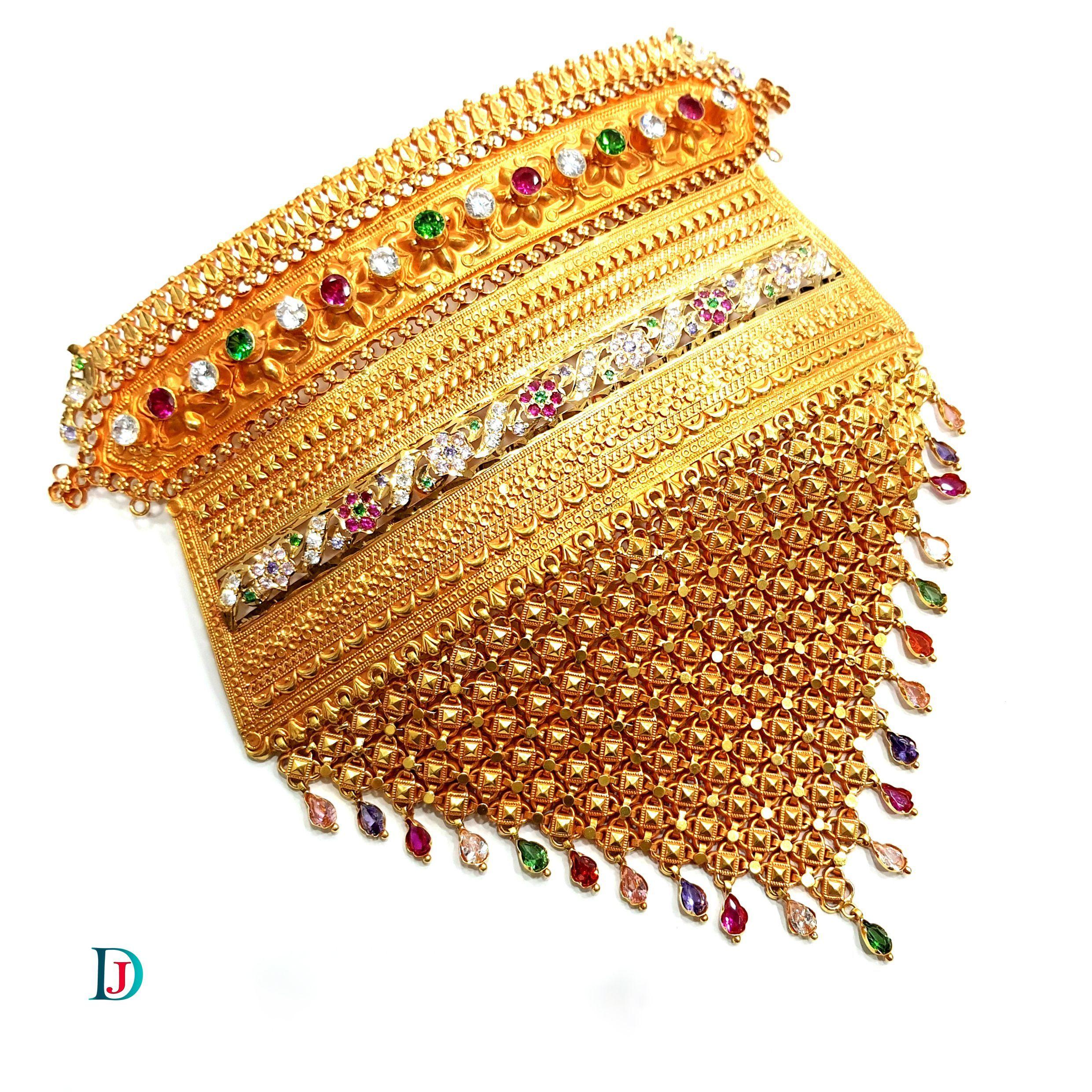 New and Latest Design of Desi Indian Rajasthani Gold Aad 