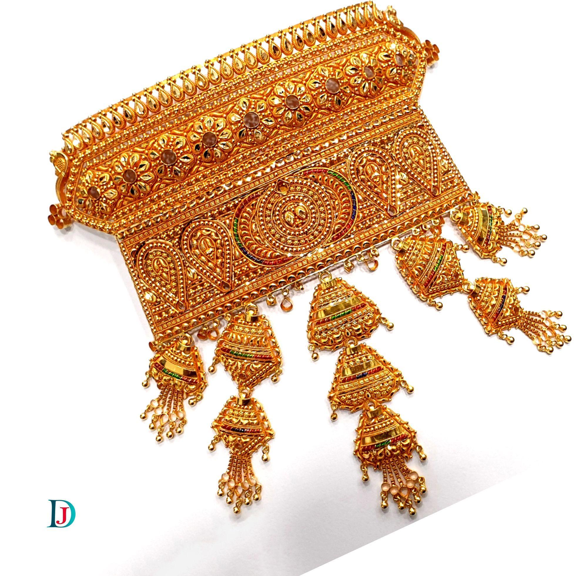 New and Latest Design of Desi Indian Rajasthani Gold Aad 