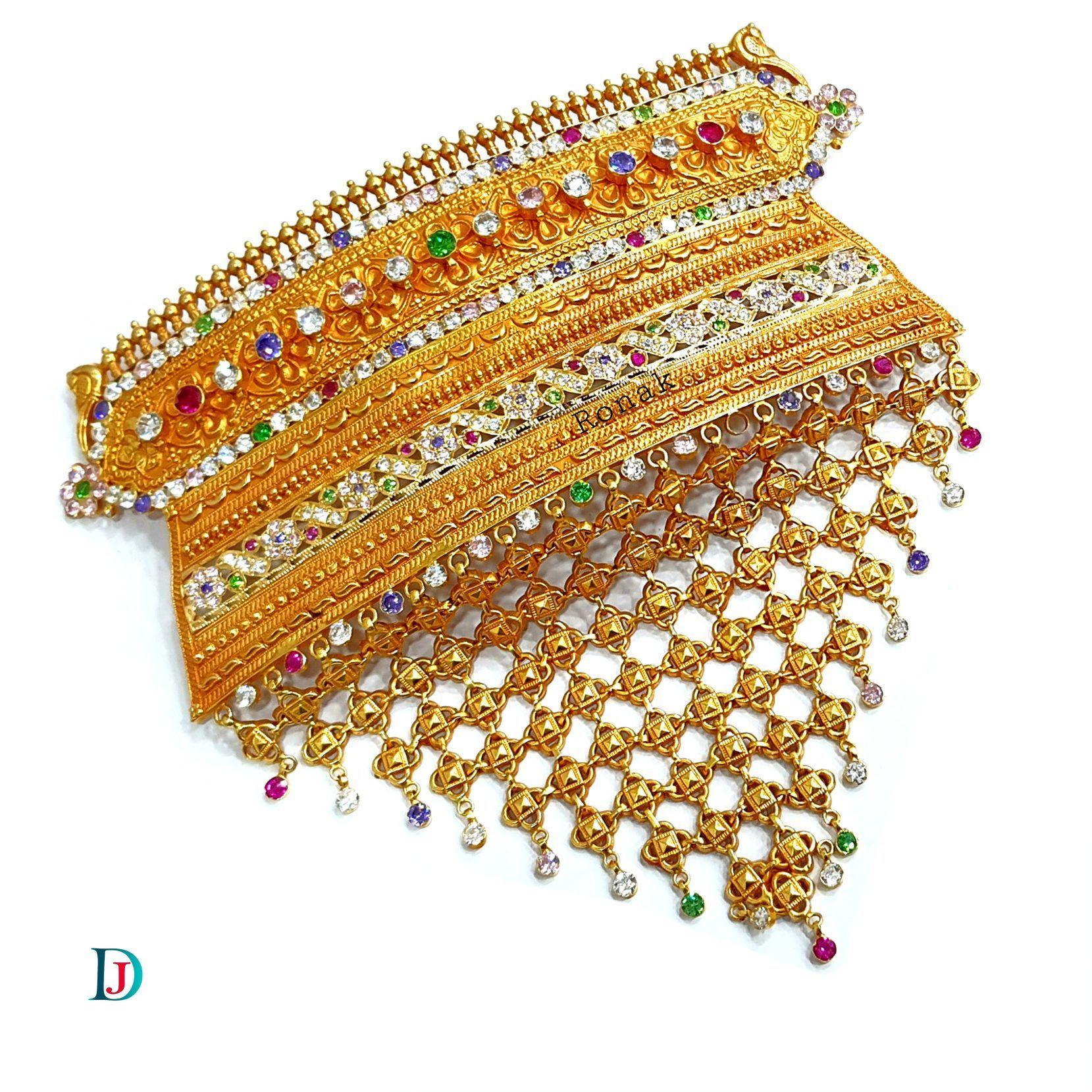 New and Latest Design of Desi Indian Rajasthani Gold Aad 