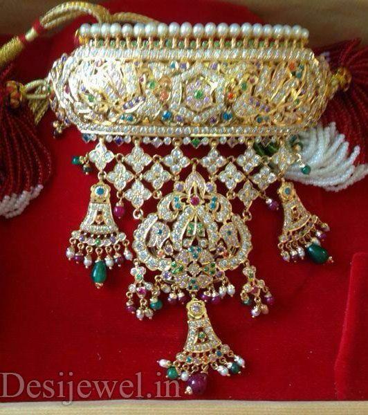 New and Latest Design of Rajasthani Desi gold Gala-Aad 
