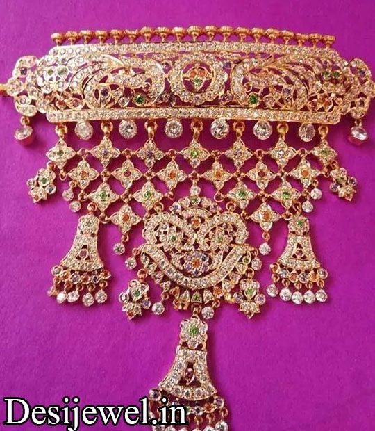 New and Latest Design of Rajasthani Desi gold Gala-Aad 