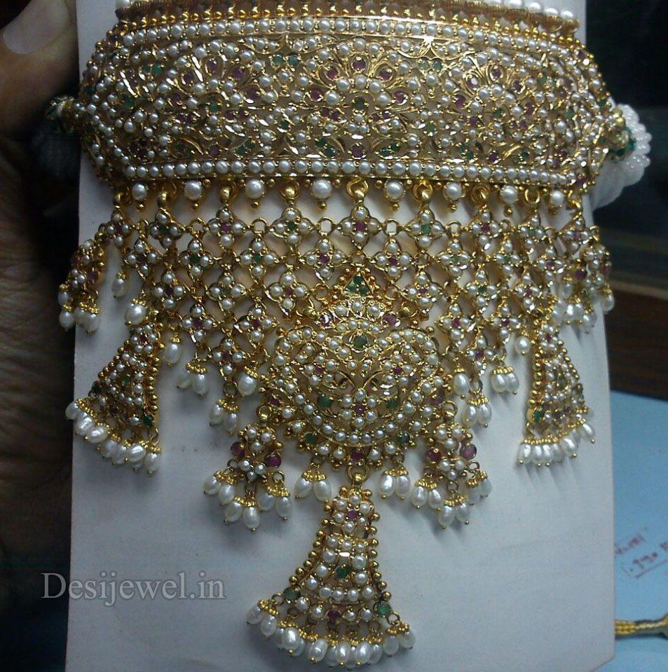 New and Latest Design of Rajasthani Desi gold Gala-Aad 