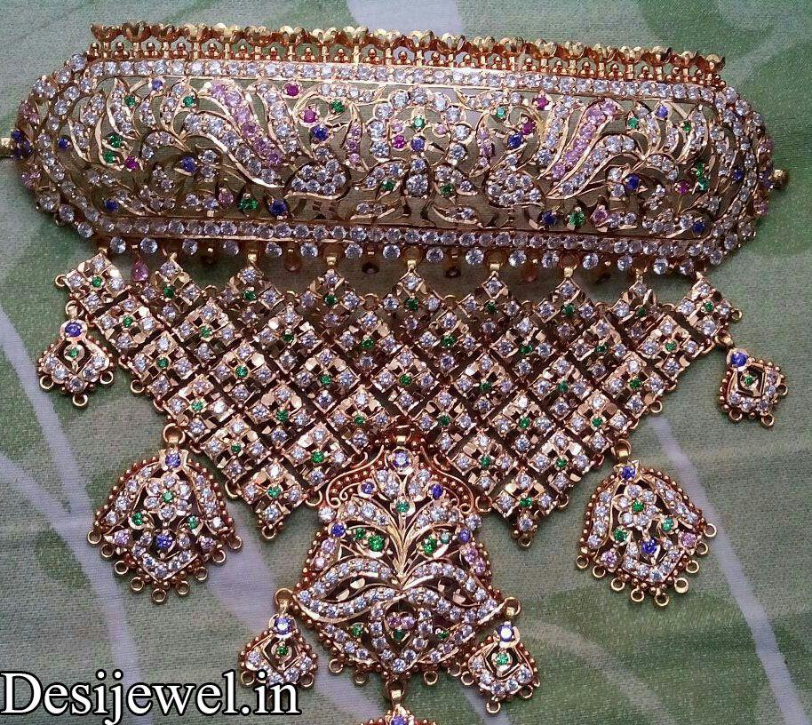 New and Latest Design of Rajasthani Desi gold Gala-Aad 