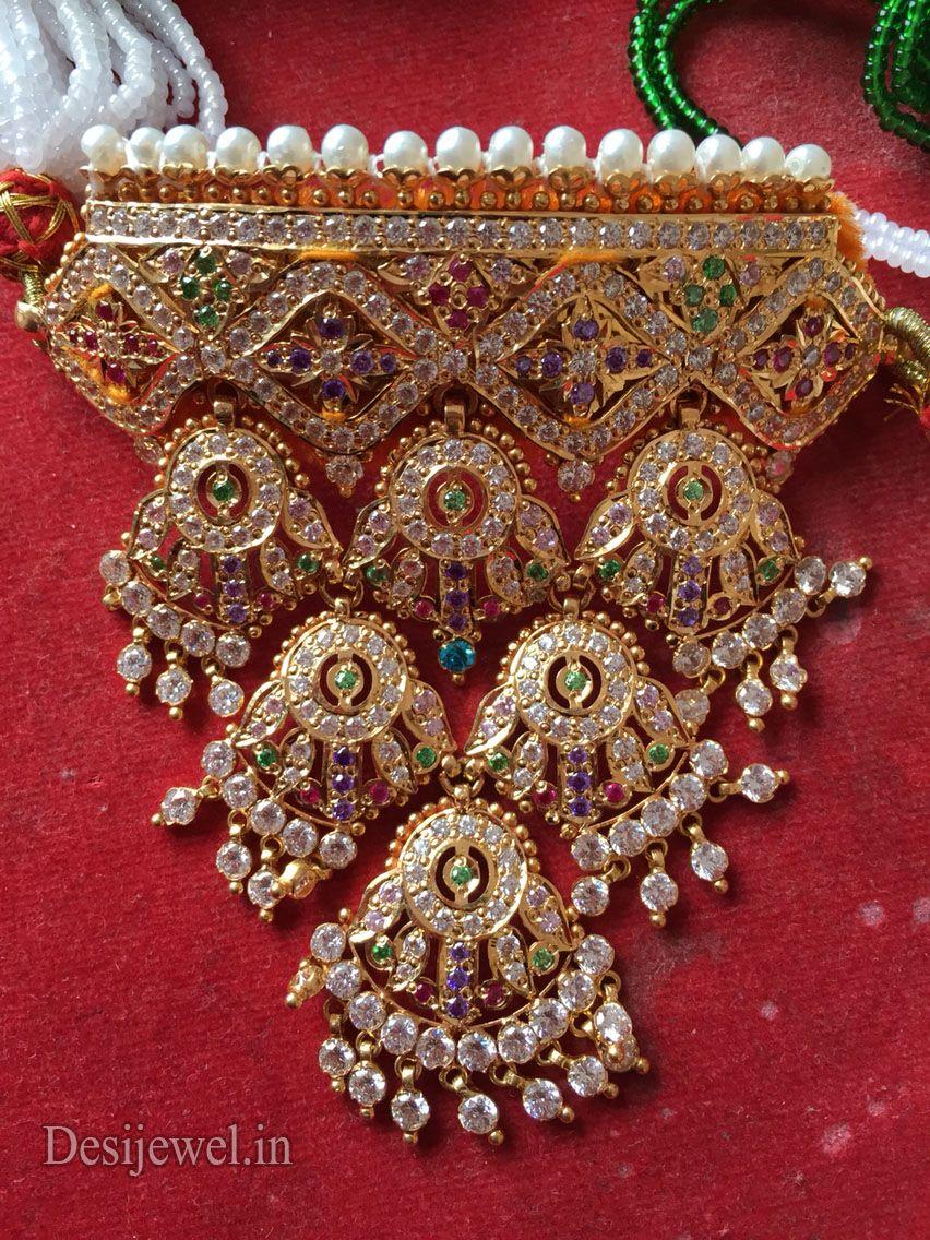 New and Latest Design of Rajasthani Desi gold Gala-Aad 
