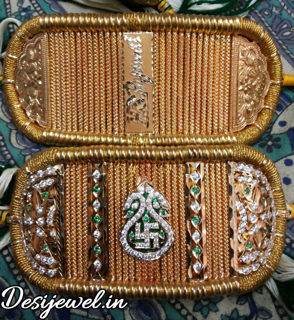 New and Latest Design of Rajasthani Desi gold hath-baajubandh 