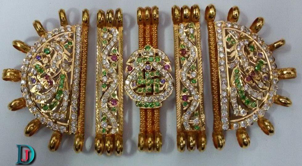 New and Latest Design of Rajasthani Desi gold hath-baajubandh 