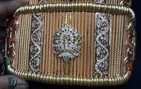 New and Latest Design of Rajasthani Desi gold hath-baajubandh 