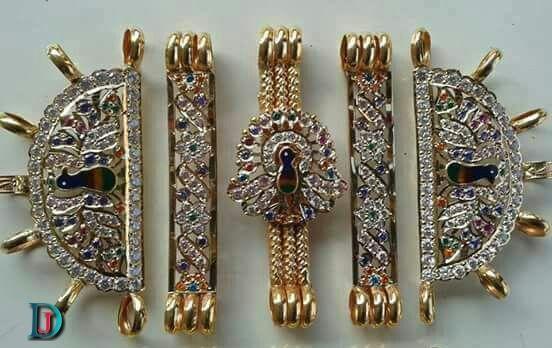 New and Latest Design of Rajasthani Desi gold hath-baajubandh 