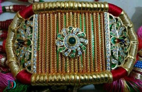 New and Latest Design of Rajasthani Desi gold hath-baajubandh 