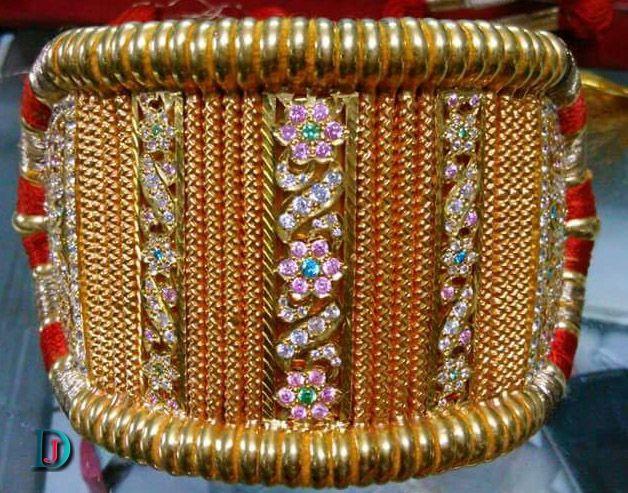 New and Latest Design of Rajasthani Desi gold hath-baajubandh 