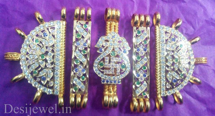 New and Latest Design of Rajasthani Desi gold hath-baajubandh 