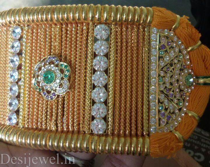 New and Latest Design of Rajasthani Desi gold hath-baajubandh 