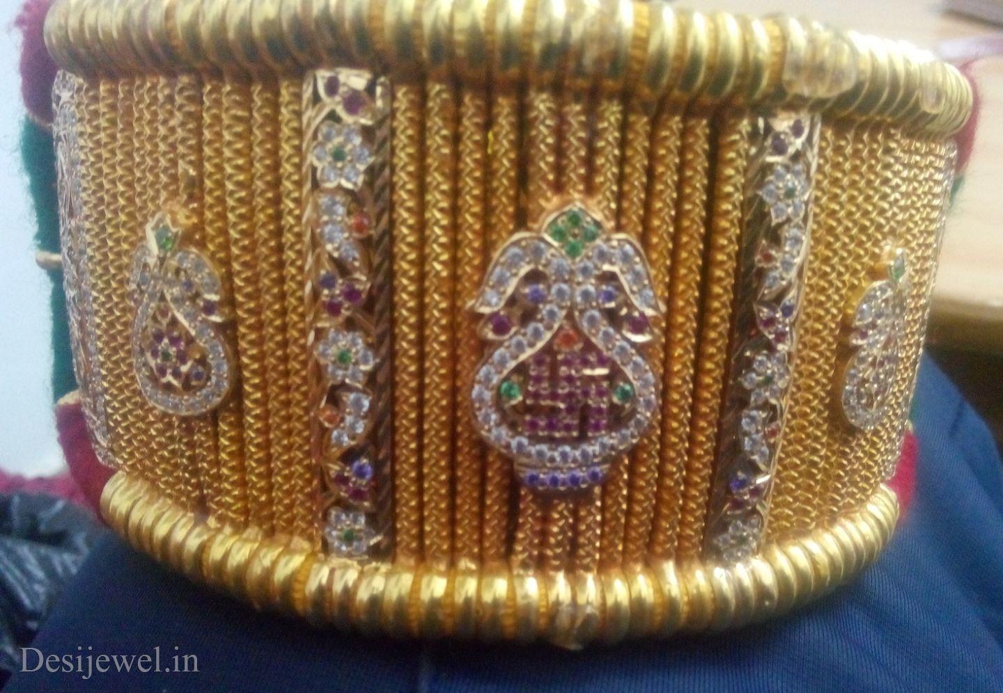 New and Latest Design of Rajasthani Desi gold hath-baajubandh 