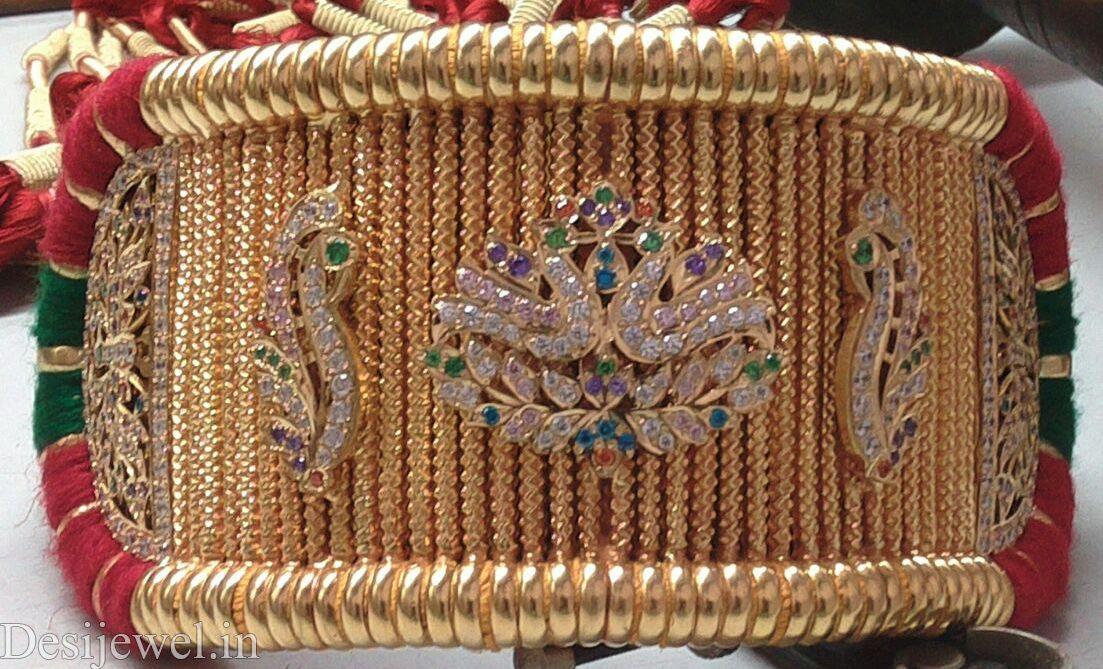 New and Latest Design of Rajasthani Desi gold hath-baajubandh 