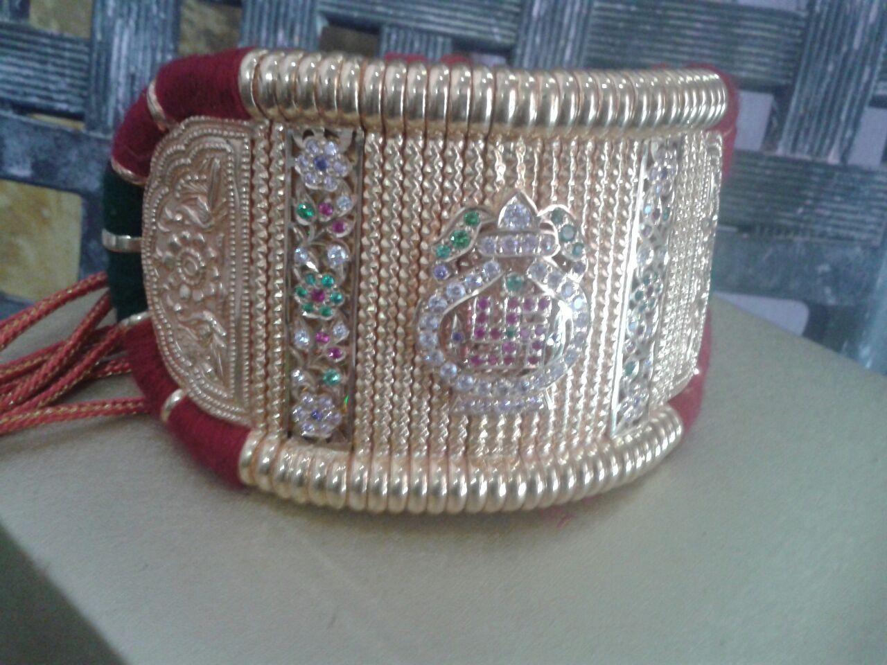 New and Latest Design of Rajasthani Desi gold hath-baajubandh 