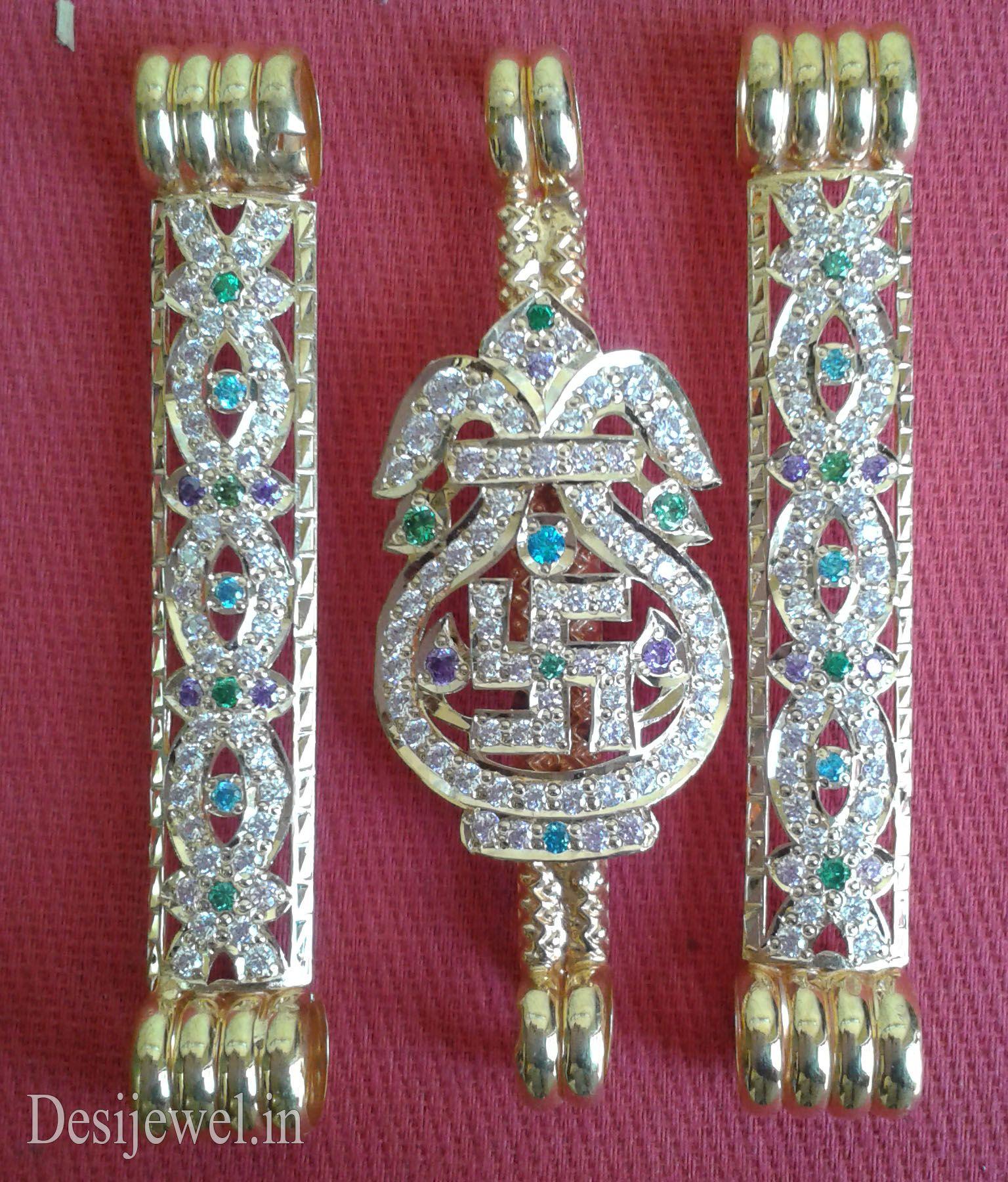 New and Latest Design of Rajasthani Desi gold hath-baajubandh 